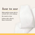 Burt's Bees Face Wipes Easter Basket Stuffers, Makeup Remover Facial Cleansing Towelettes for Sensitive Skin, Hydrating with Cucumber and Mint, 30 Count (Pack of 3) - Image 5